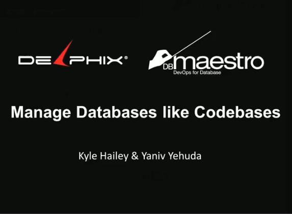 Manage databases like codebases