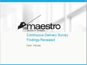 State of Continuous Delivery on demand webinar