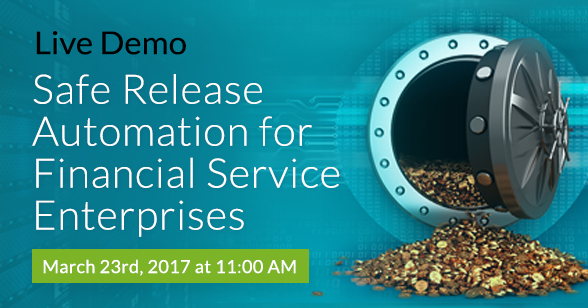 Safe Release Automation for Financial Service Enterprises