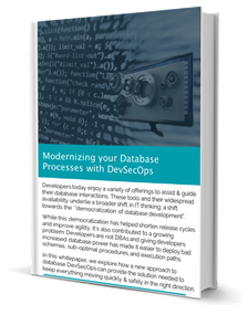 Modernizing your database processes with DevSecOps