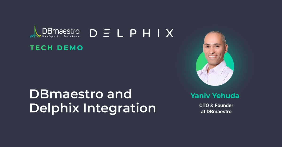 DBmaestro and Delphix Integration