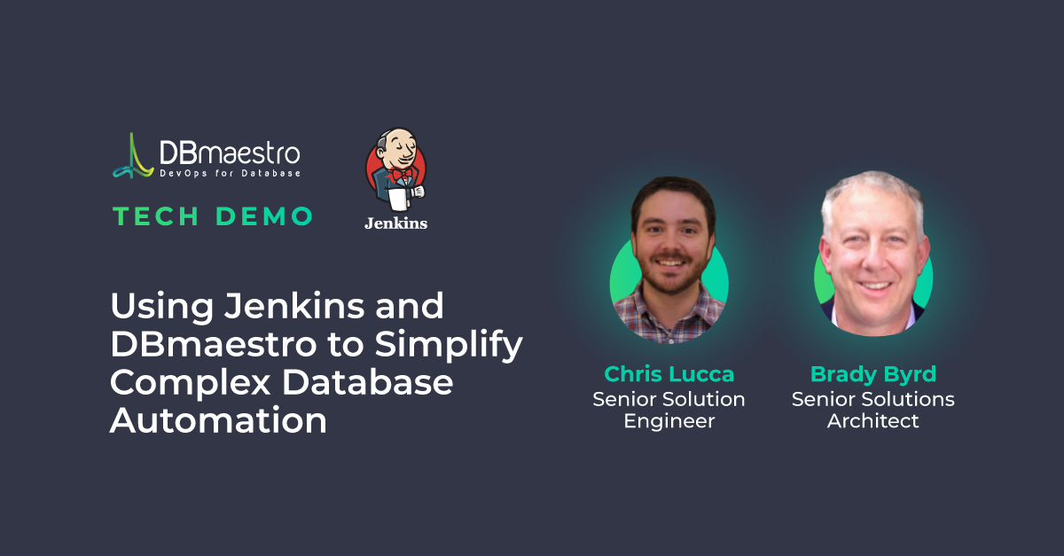 Using Jenkins and DBMaestro to Simplify Complex Database Automation