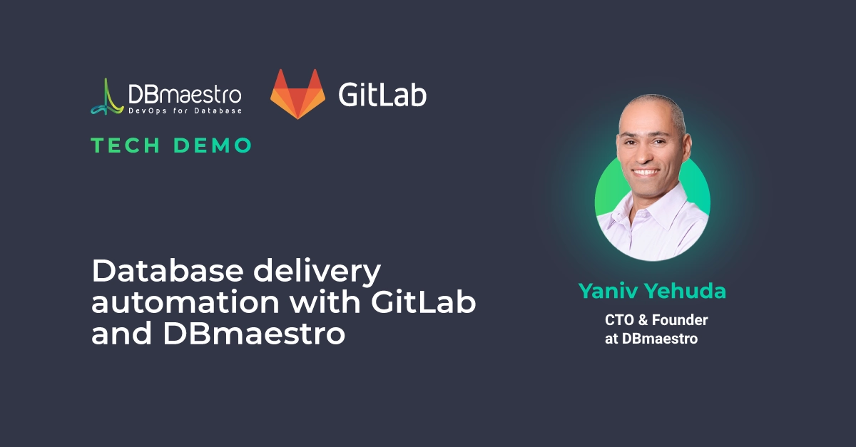 Database delivery automation with GitLab and DBmaestro