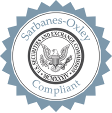 Sarbanes-Oxley (SOX) compliant