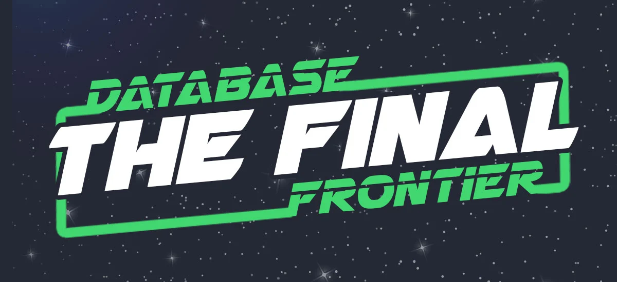 Database the final frontier | Database DevOps blog