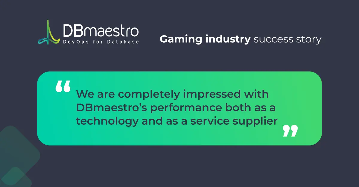 DBmaestro Deployments a Win for Gaming Website