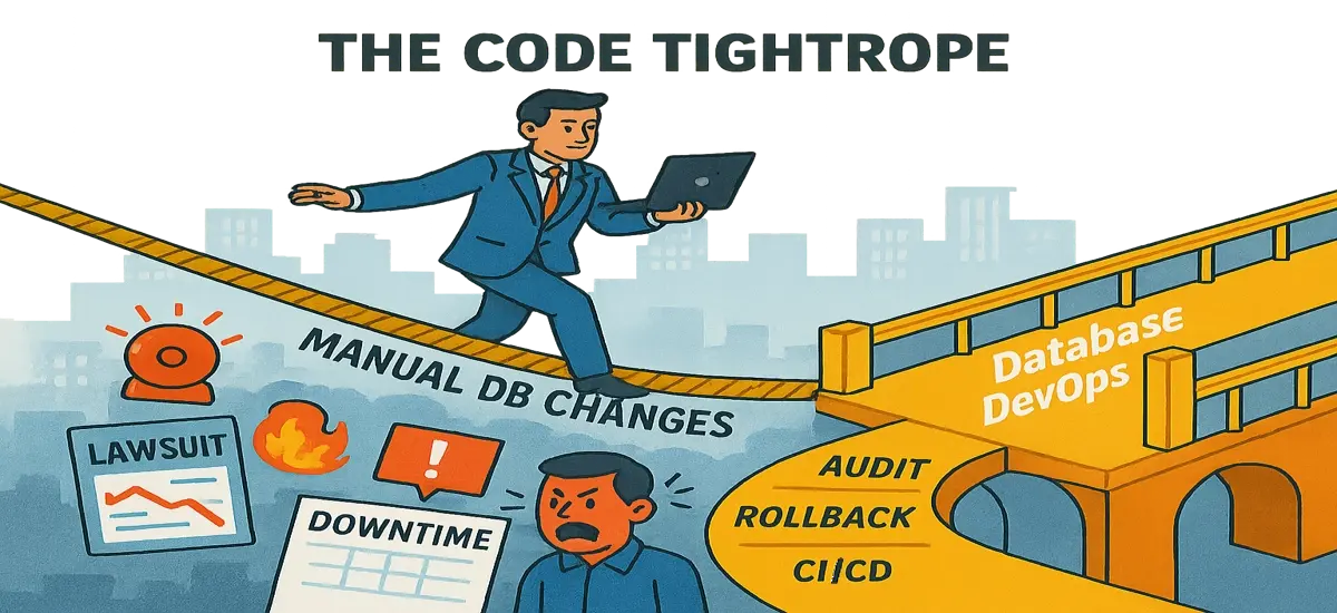 Manual Database Management: A Tightrope