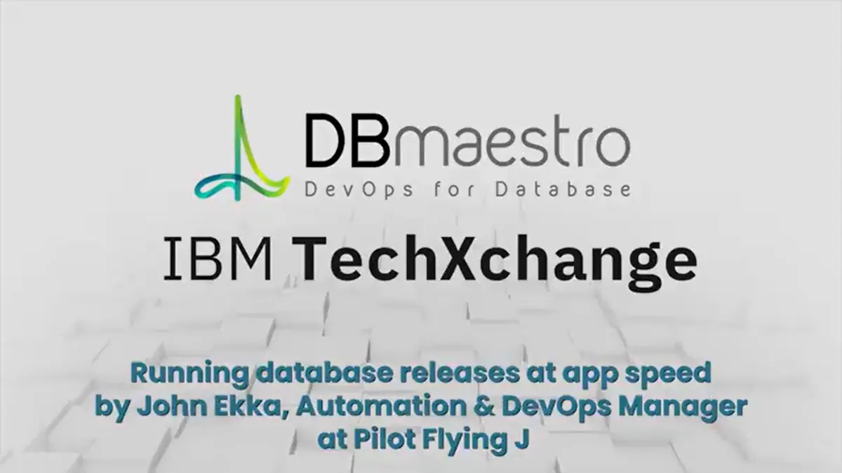 Running Database Releases at App Speed – Pilot Flying J Success Story